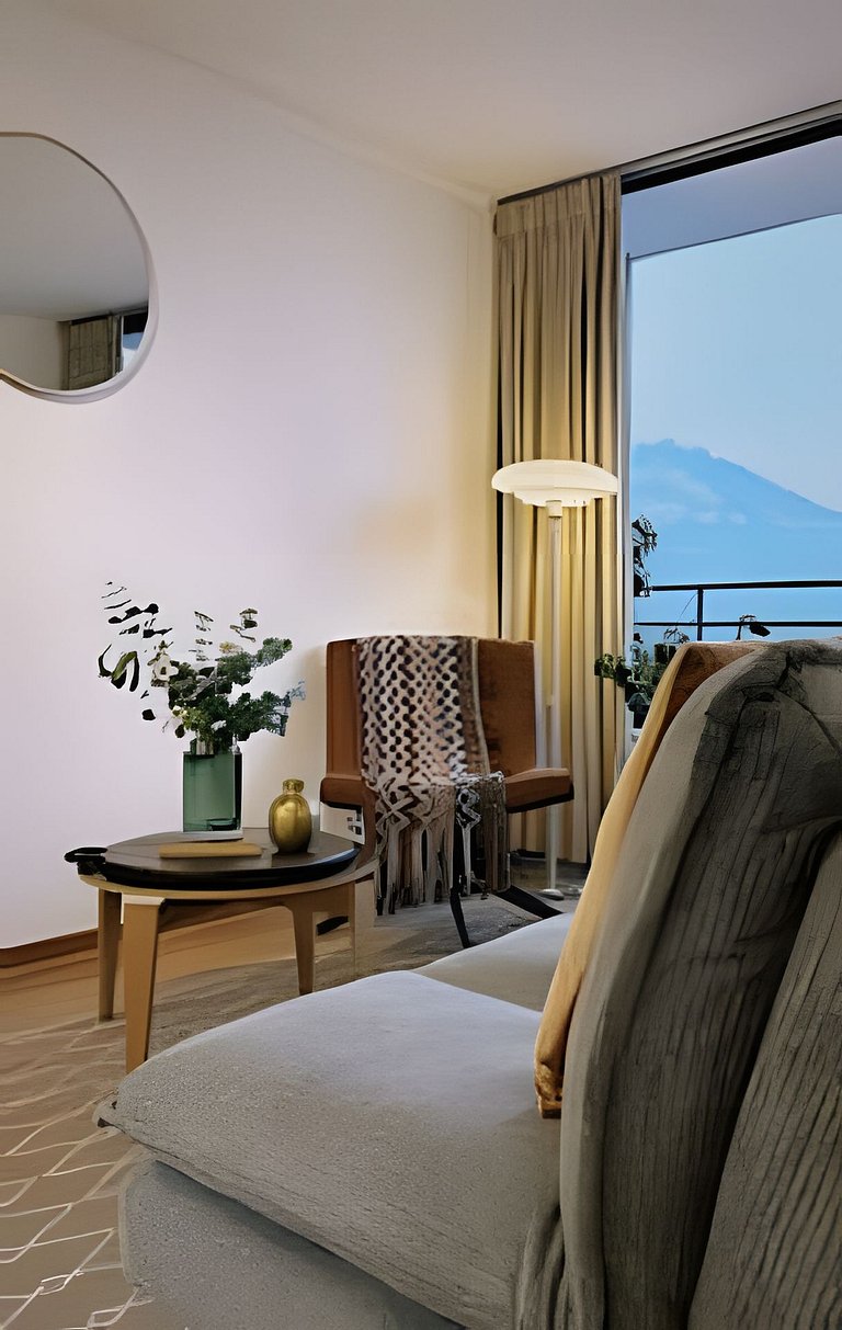 Apt Santiago, San Cristóbal and Andes view | ChileWithYou