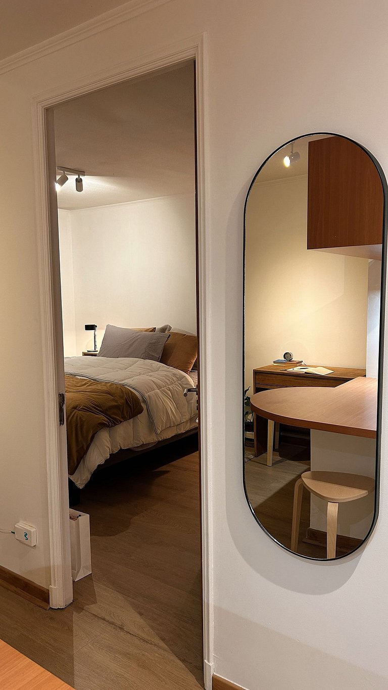 Apt Santiago, San Cristóbal and Andes view | ChileWithYou