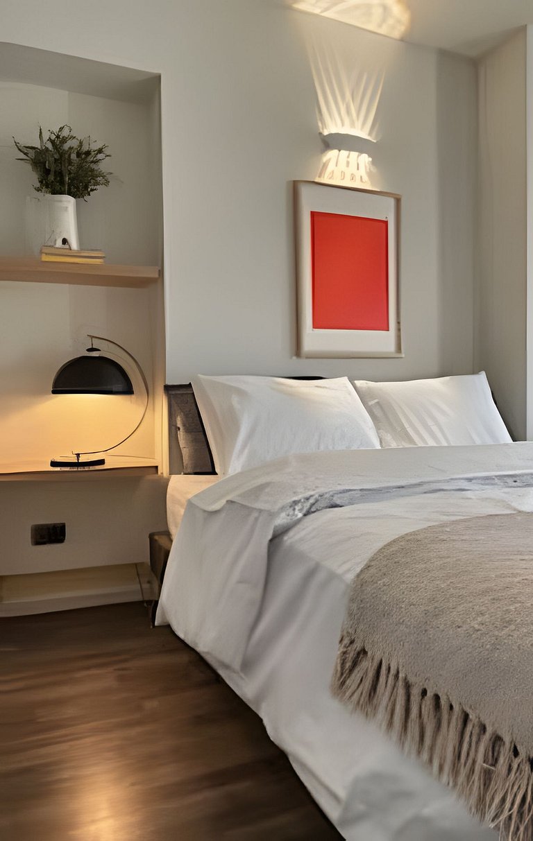 Studio above Fine Arts Museum, metro 3 min | ChileWithYou