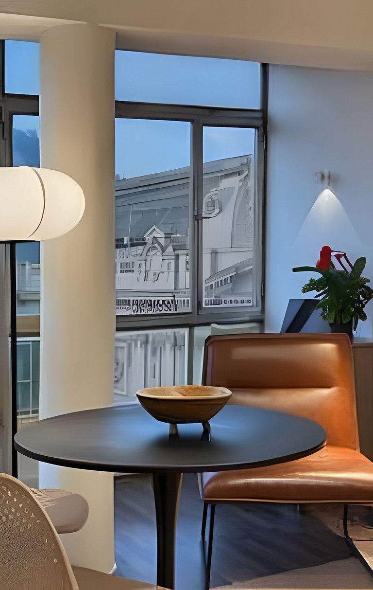 Studio above Fine Arts Museum, metro 3 min | ChileWithYou