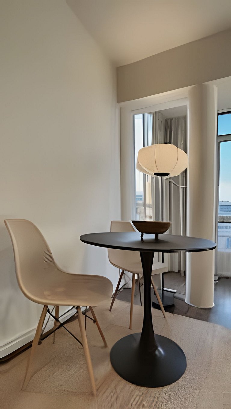 Studio above Fine Arts Museum, metro 3 min | ChileWithYou