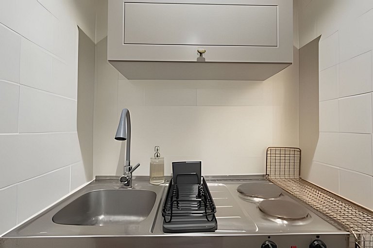 Studio above Fine Arts Museum, metro 3 min | ChileWithYou