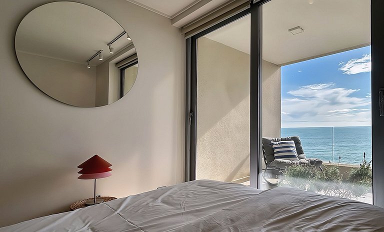 Studio frente ao mar em Concón | ChileWithYou