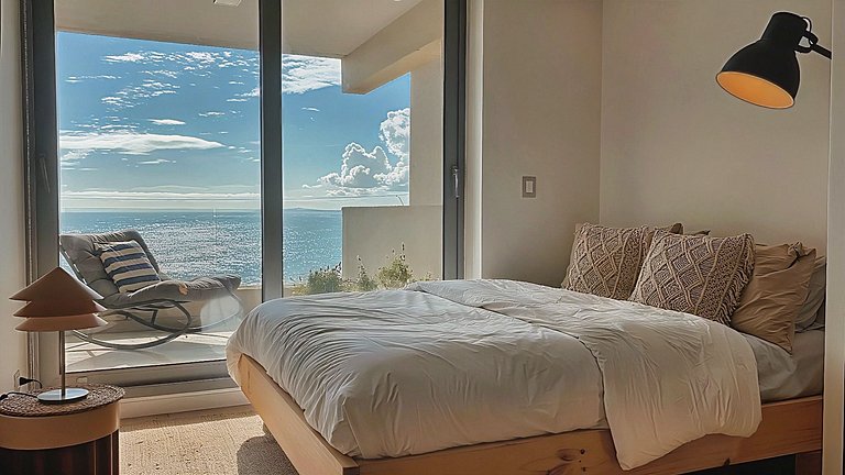 Studio frente ao mar em Concón | ChileWithYou
