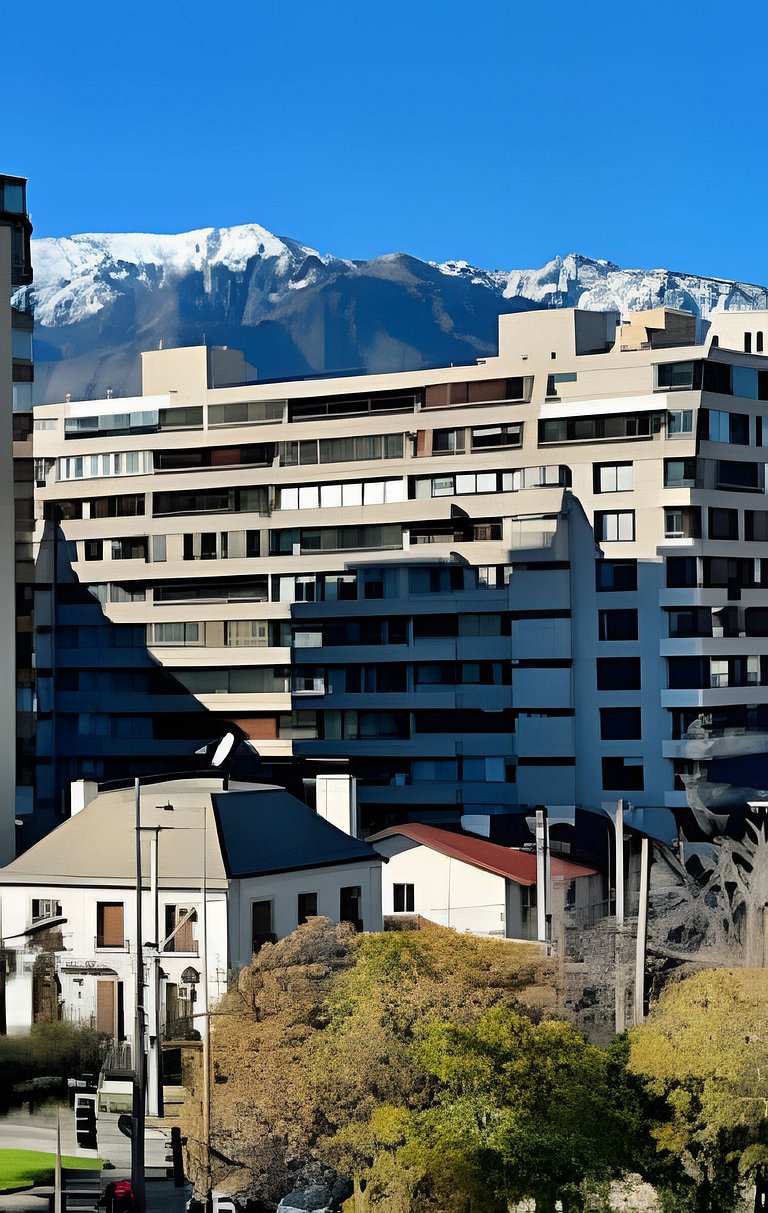 Vista a la cordillera y ubicación cercana al distrito financ