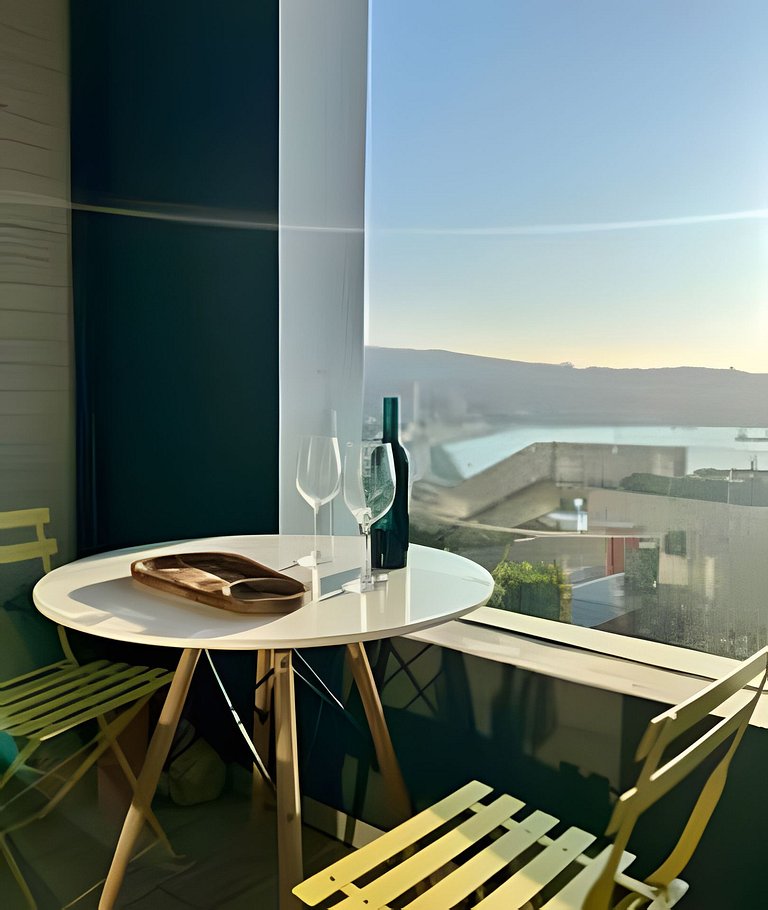 Valparaíso bay view studio | Mirador Barón ChileWithYou