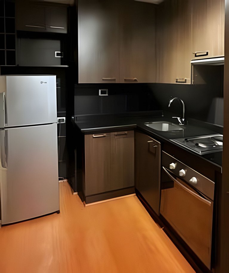Depto Las Condes, cama king, parking, Escuela Militar | Chil