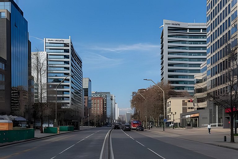 Depto Las Condes, cama king, parking, Escuela Militar | Chil