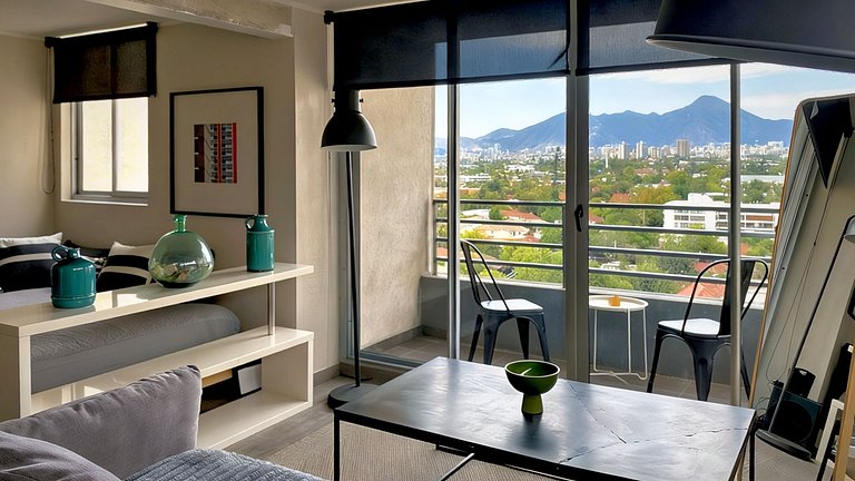 Apt Ñuñoa, Plaza Ñuñoa Villa Frei metro | ChileWithYou