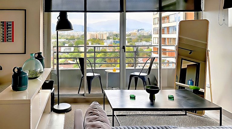 Apto Ñuñoa, Plaza Ñuñoa metro Villa Frei | ChileWithYou