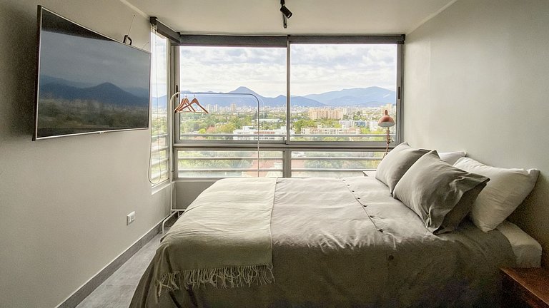 Apt Ñuñoa, Plaza Ñuñoa Villa Frei metro | ChileWithYou