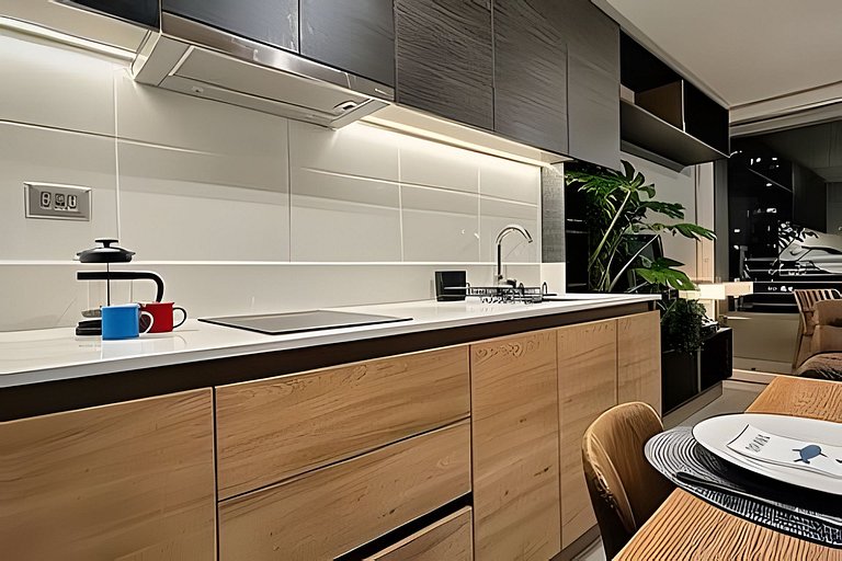Apt Ñuñoa, Barrio Italia, free parking included | ChileWithY