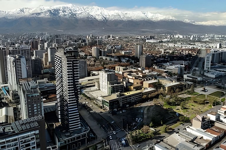 Apt Ñuñoa, Barrio Italia, free parking included | ChileWithY