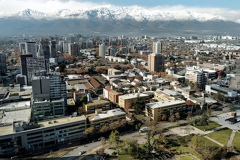Apt Ñuñoa, Barrio Italia, free parking included | ChileWithY