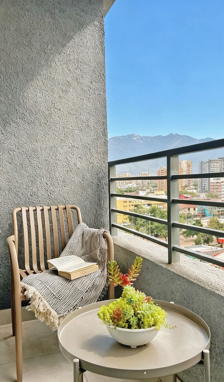 Apt Ñuñoa, Irarrázaval metro, Barrio Italia | ChileWithYou